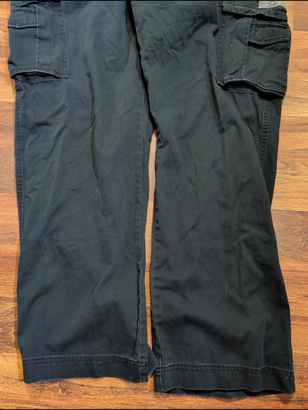 UnionBay Men's Black Cargo Pants - Classic Utility Style 40X32 - Picture 7 of 8